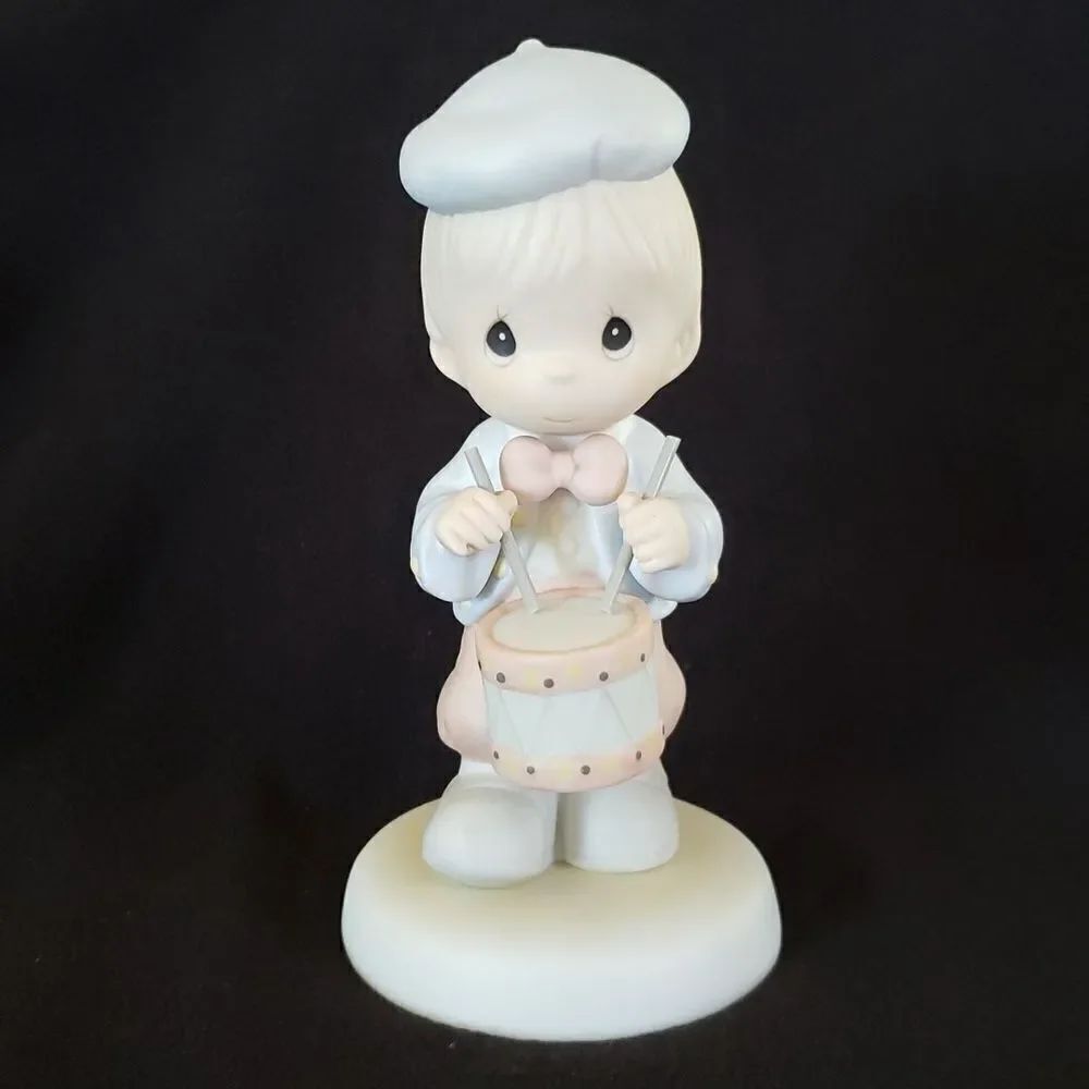 Vintage 1995 Precious Moments “Marching to the Beat” Porcelain Figurine #521981
